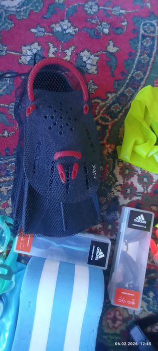 Очки 5 шт ласты шапка трупка и тд