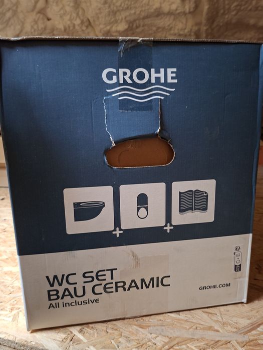 Vând 2 vase wc Grohe Bau noi