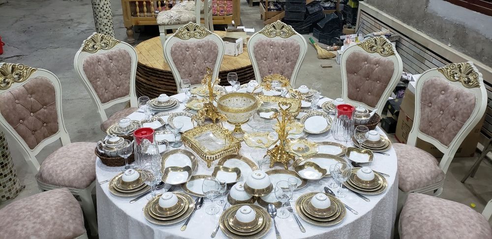 Прокат стол стул посудалар