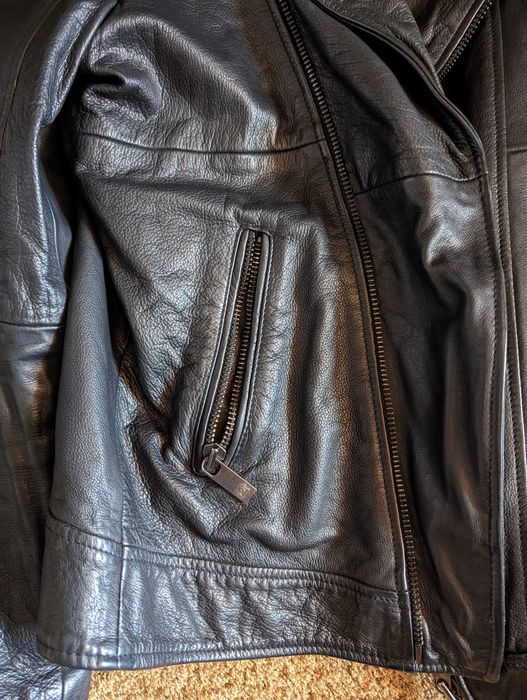 Jacheta biker, piele naturala Scotch&Soda ca noua