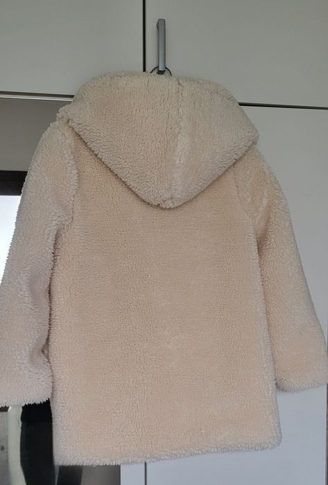 Дамско зимно пухкаво Teddy bear палто