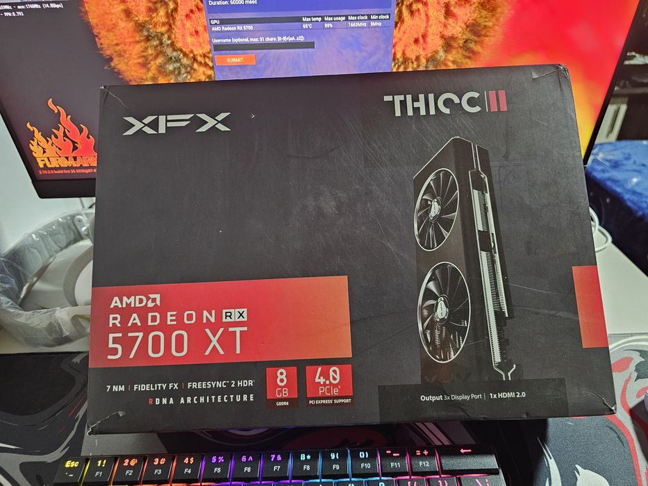 Vand placa video rx 5700xt