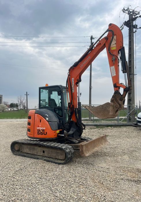Miniexcavator hitachi zx 55 U ,2015 Oradea • OLX.ro