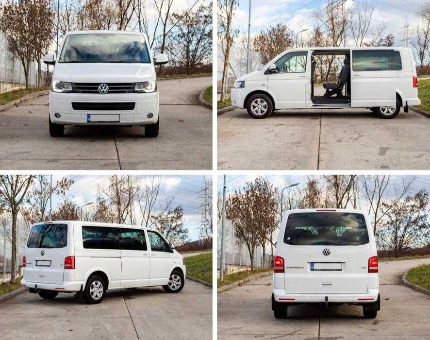 Închirieri microbuze 7 și 9 locuri Cluj-Napoca | VW Multivan & Caravelle | AUTOMATE | fără șofer