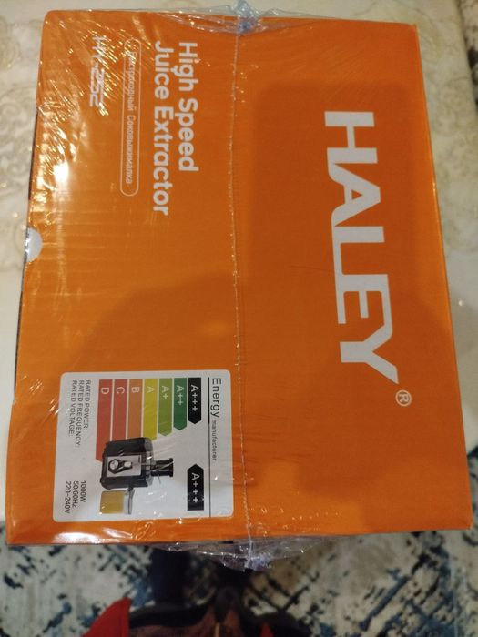 Быстроходный соковыжималка.HALEY. Новая в упаковке.Производитель Китай