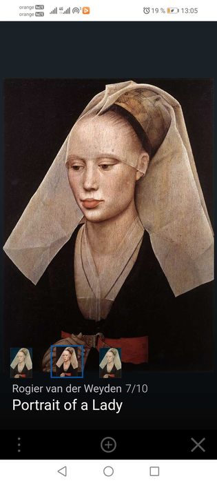 Pictură „Portretul unei femei” reproducere după Rogier Van der Weyden