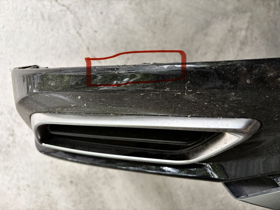 KIA K5 2024 нижняя юбка заднего бампера GT Line