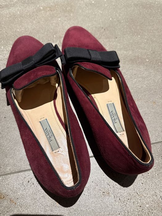 Обувки тип loafers PRADA