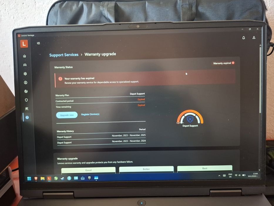 Lenovo loq 16irh8 лаптоп