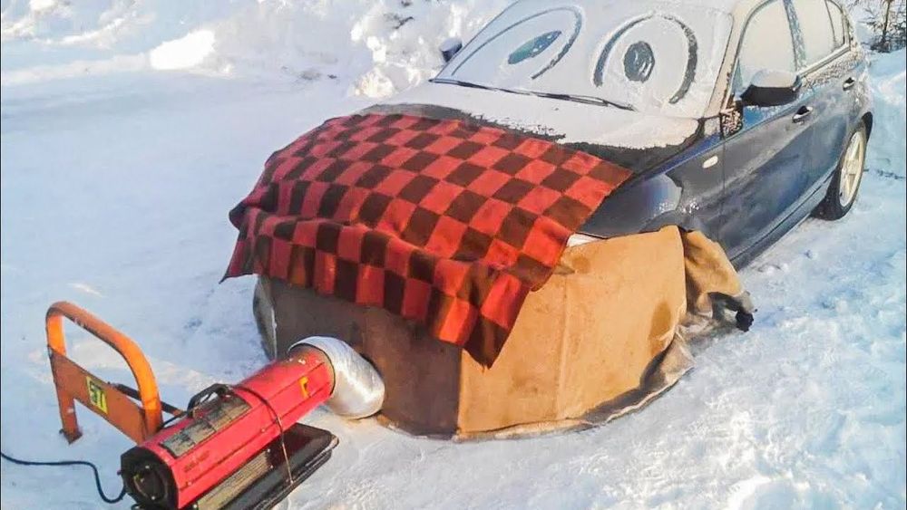 Отогрев авто фур