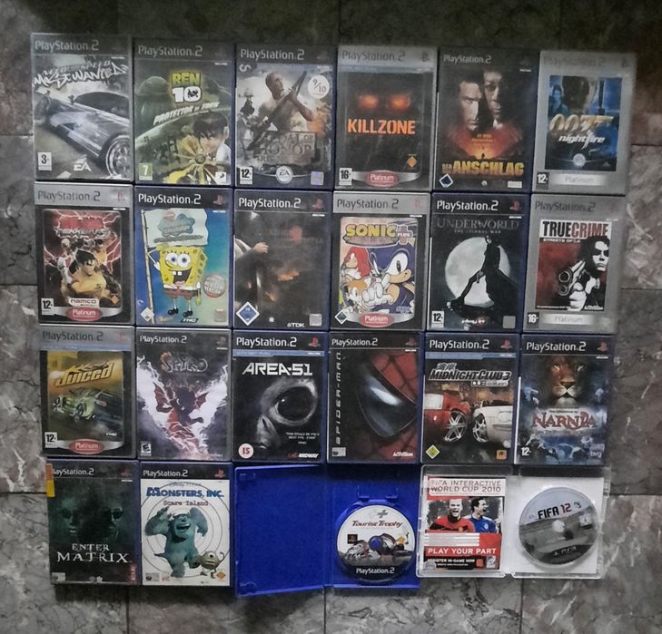 Рlay station 2 дискове и мемори кард