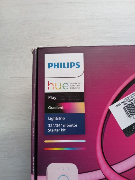 Стартов комплект Philips Hue Play Gradient PC Lightstrip 32-34