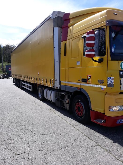 Daf xf 105 si semiremorca schmitz mega