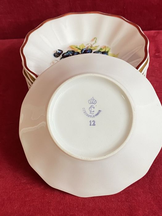 Малки винтидж порцеланови  купички -CZECHOSLOVAKIA