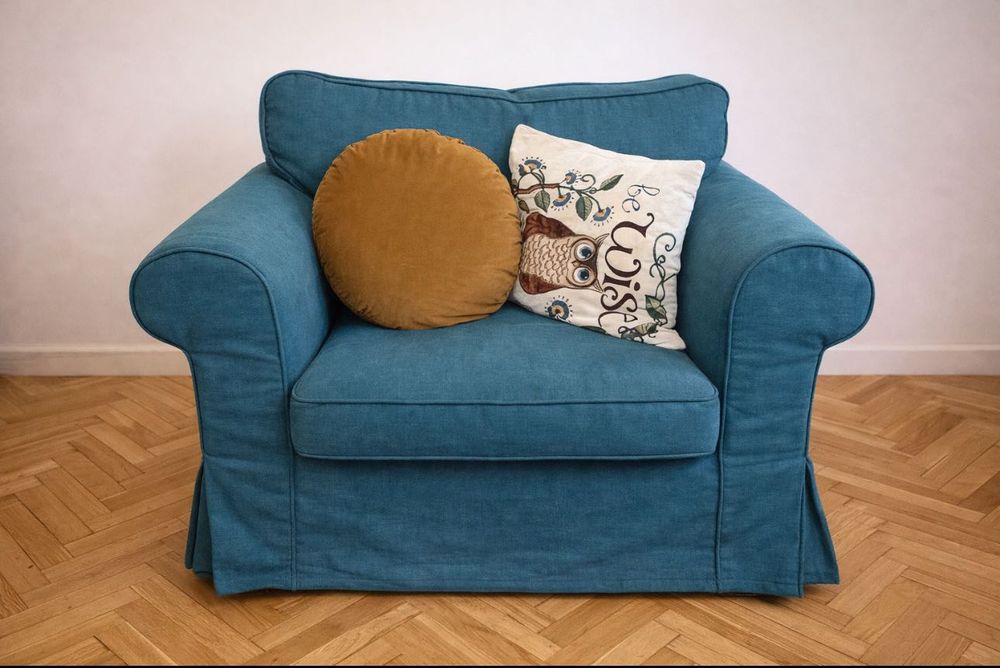 IKEA EKTORP – диван + 2 кресла | 2 комплекта калъфи