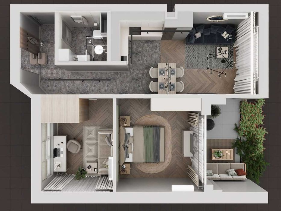 Продава се Едностаен апартамент в Несебър - 32 кв.м за 1707 €/кв.м - Снимка #21