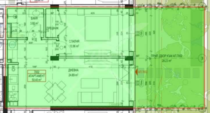 Двустаен апартамент в Слънчев Бряг 706-22122
