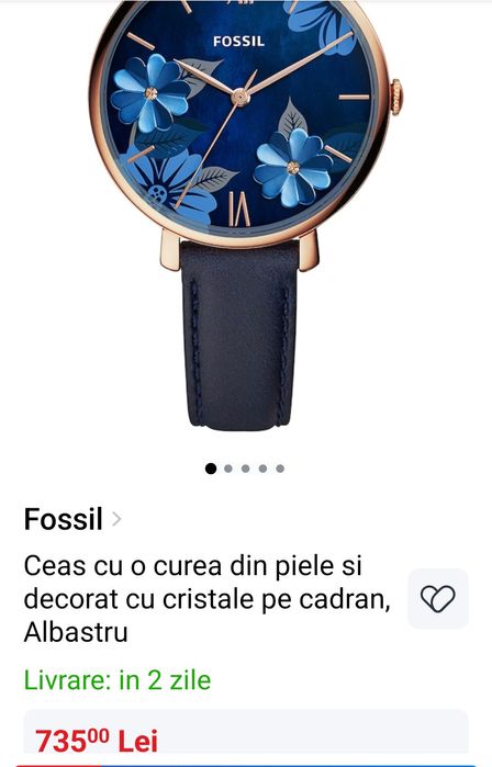 Vând Fossil dama, nou