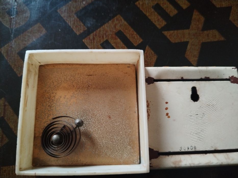 Стар руски термометър.