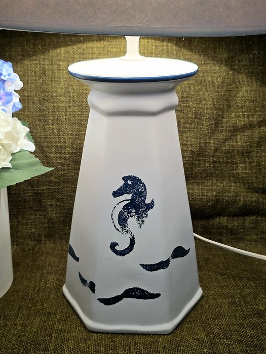 Veioză ceramică cu deco marin