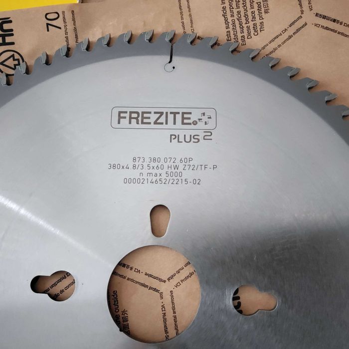 Основен диск 380mm за пакетен циркуляр HOMAG