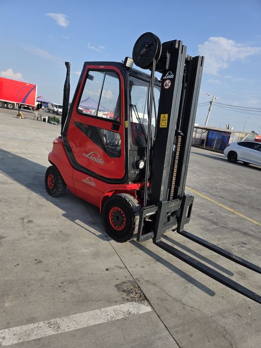 Vand motostivuitor / stivuitor Linde h20 diesel
