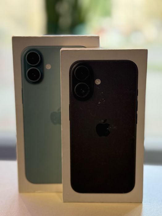 Iphone 16 ,16 Plus ,128 gb Black ,Teal Noi!