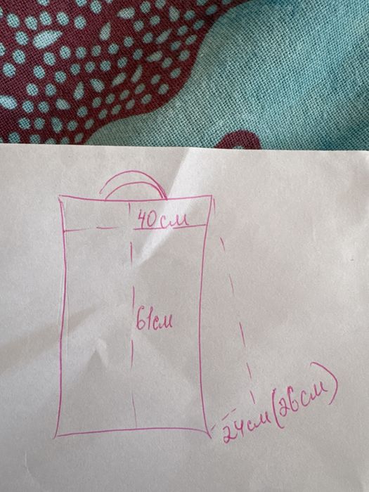 Чемодан М размер