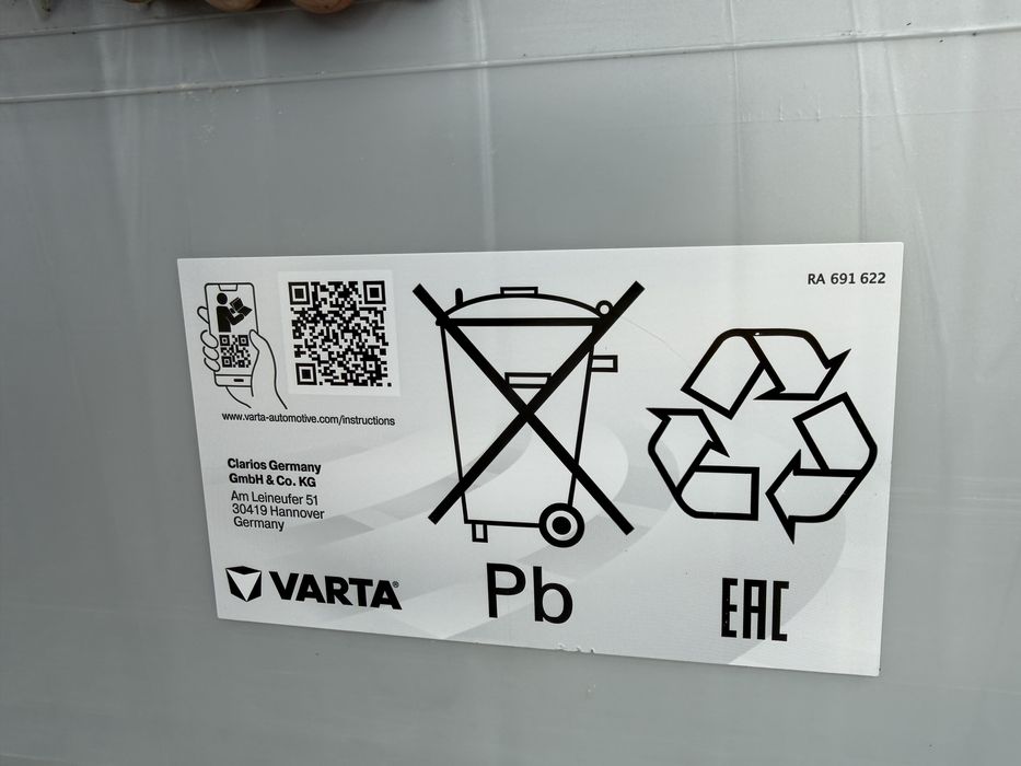 Baterie varta dual prupose pt jahturi vapoare si autorulote camper