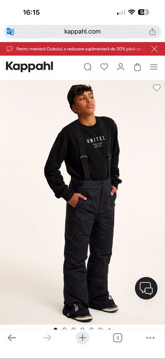 Vand pantalon schi impermeabili WOXO 720