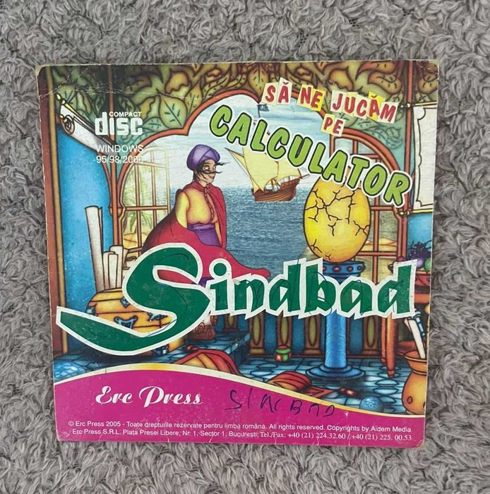 Set CD cu jocurii pentru copii