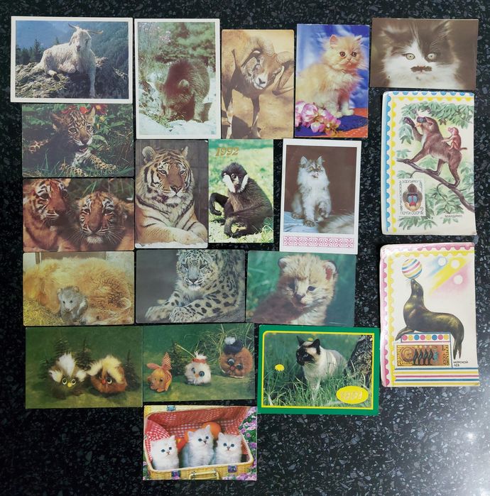 календарики советские  ссср