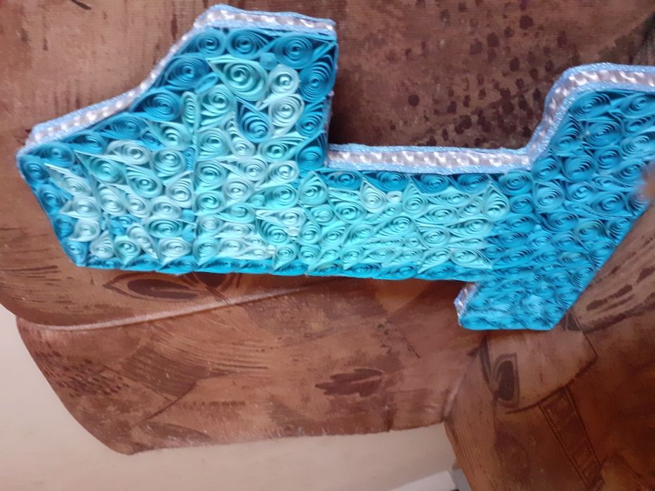 3 D Цифра за Рожден Ден Квининг Техника ЧРД Празник Повод Обемна 3Д 3D