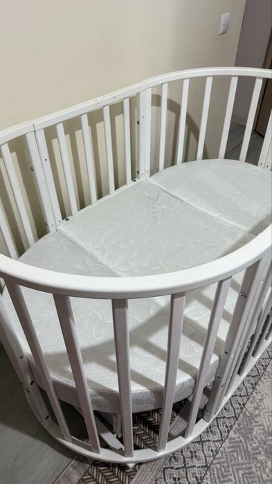 Продаётся детская кроватка круглая / трансформер