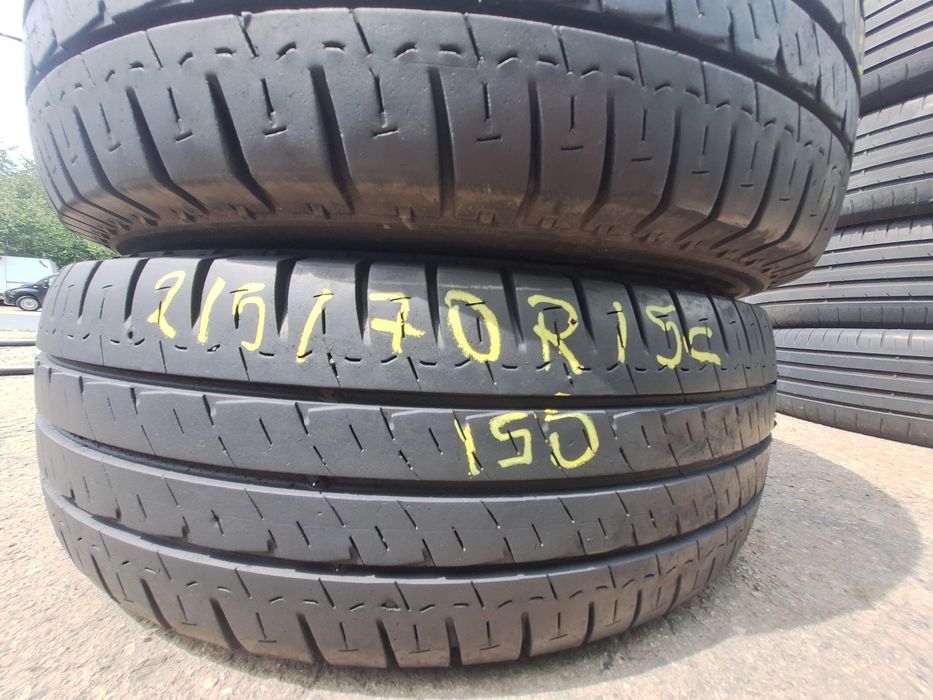 2 anvelope vara 215/70r15C Michelin Montaj Gratuit