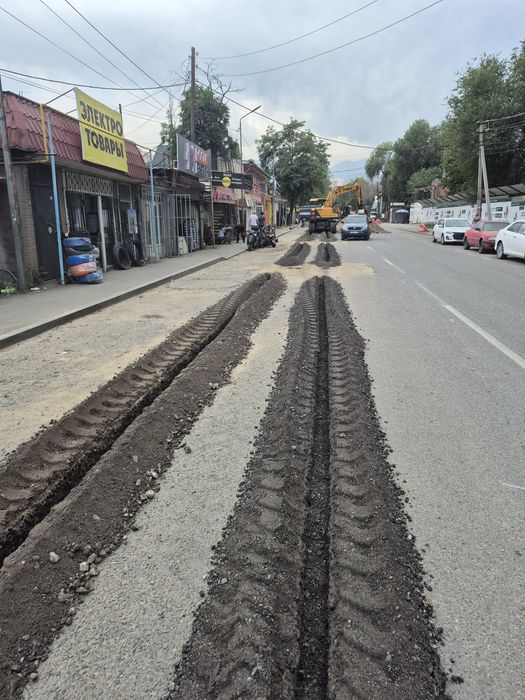 Услуга Асфальтореза бара грунтореза траншея копатель
