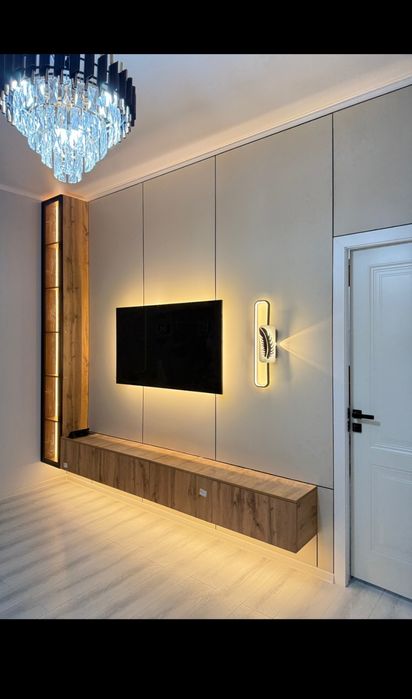 Тв зона с материалом