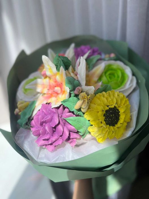 Клубника в шоколаде/Букет из Зефира/Розы/Финики