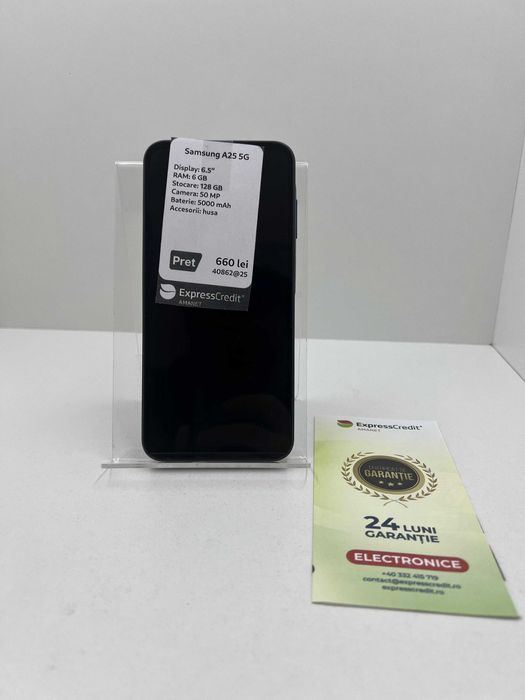 Samsung A25 5G (Ag25 Belvedere B.40862) Garantie 2 ani!
