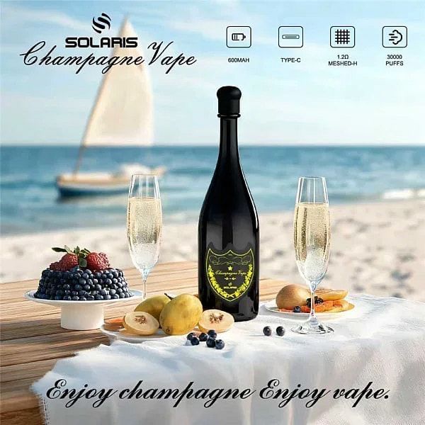 Vape Champagne unicul model de 30000 Puffs