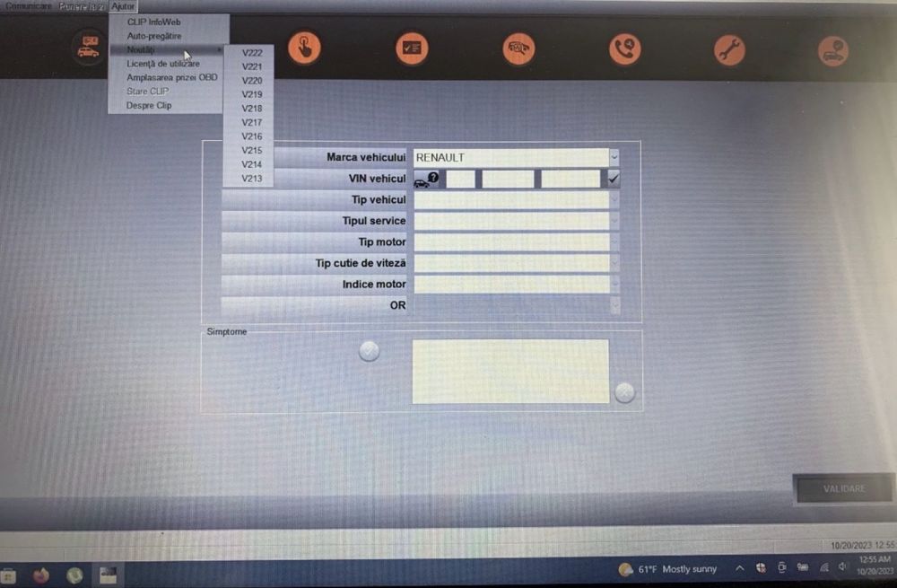 Diagnoza auto (Launch Autel thindiag ) Xentry,Ista,canclip,odis,vcds,