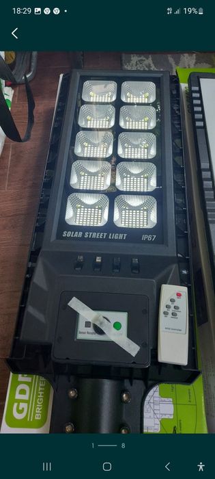 Panou solar 400W.cu senzor miscare.