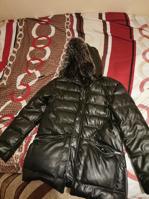 Geacă de iarnă cu glugă barbat/femeie