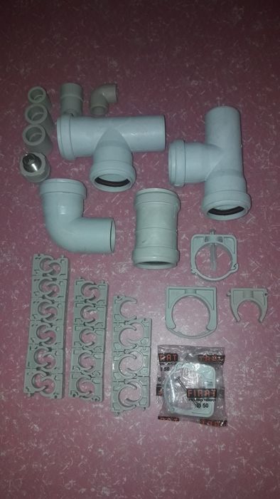 Адаптер муфта тройник отвод - пластик