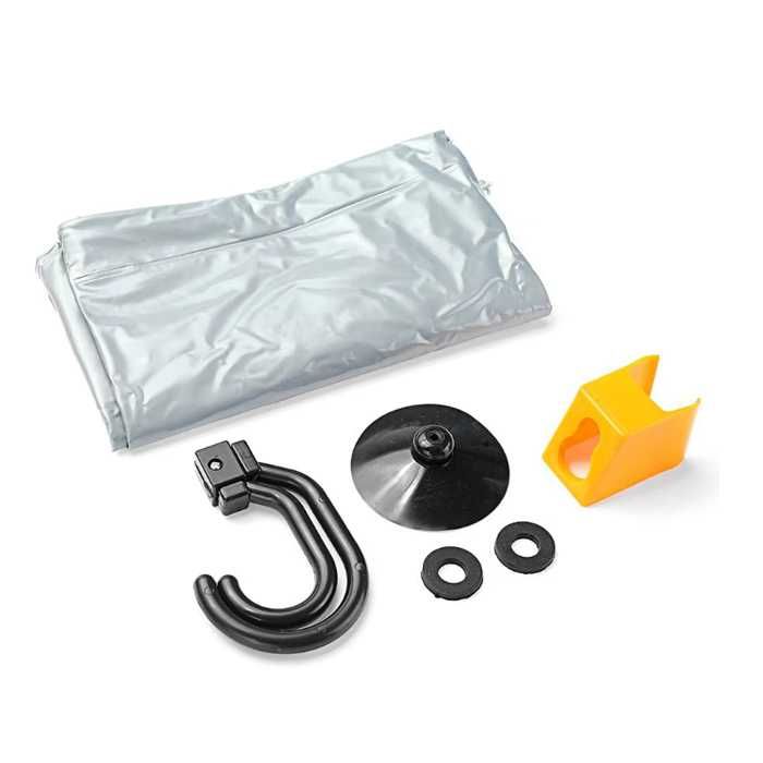 Преносим къмпинг душ 12V – за кола, каравана и градина, НОВ, Вградена помпа