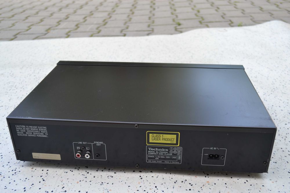 Cd player Technics SL PG 520 A