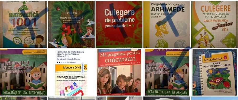 Lot culegeri matematica