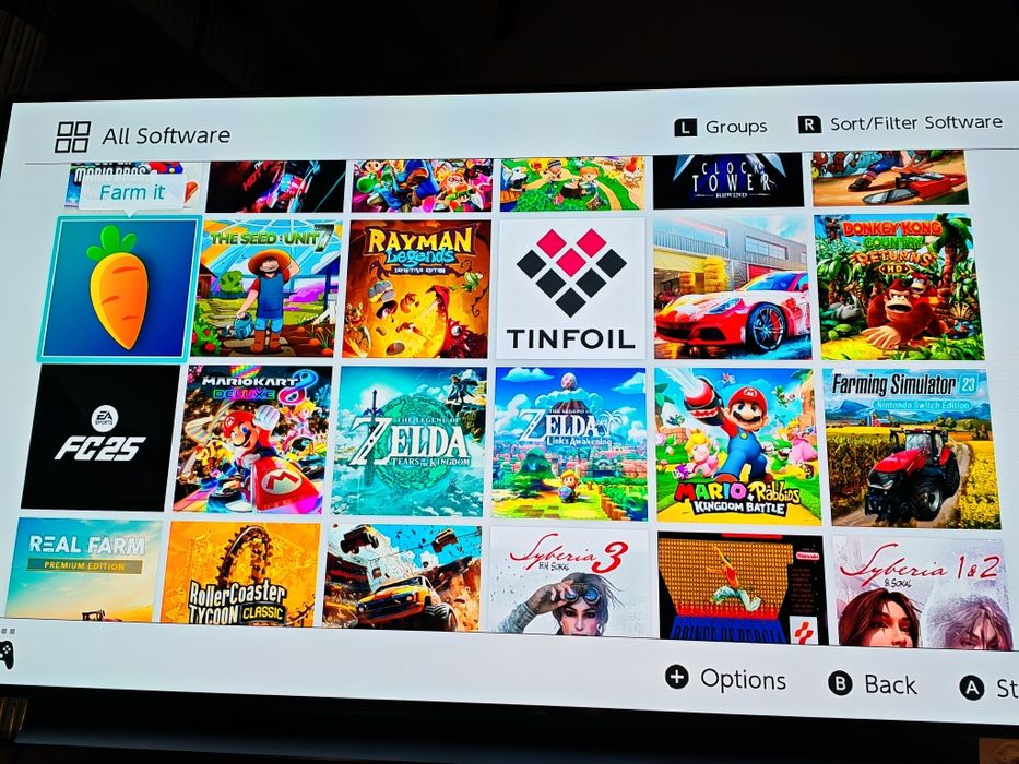 Nintendo Swich  512 giga plus zeci de jocuri