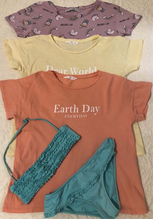 Пакет вещей для девочки 128-134см