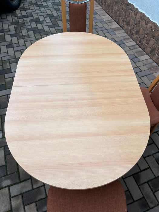 Set de masa din lemn